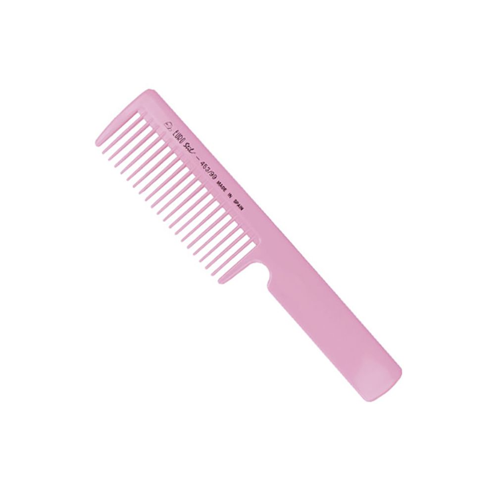 Парикмахерская расчёска Eurostil 00453/99, розовая