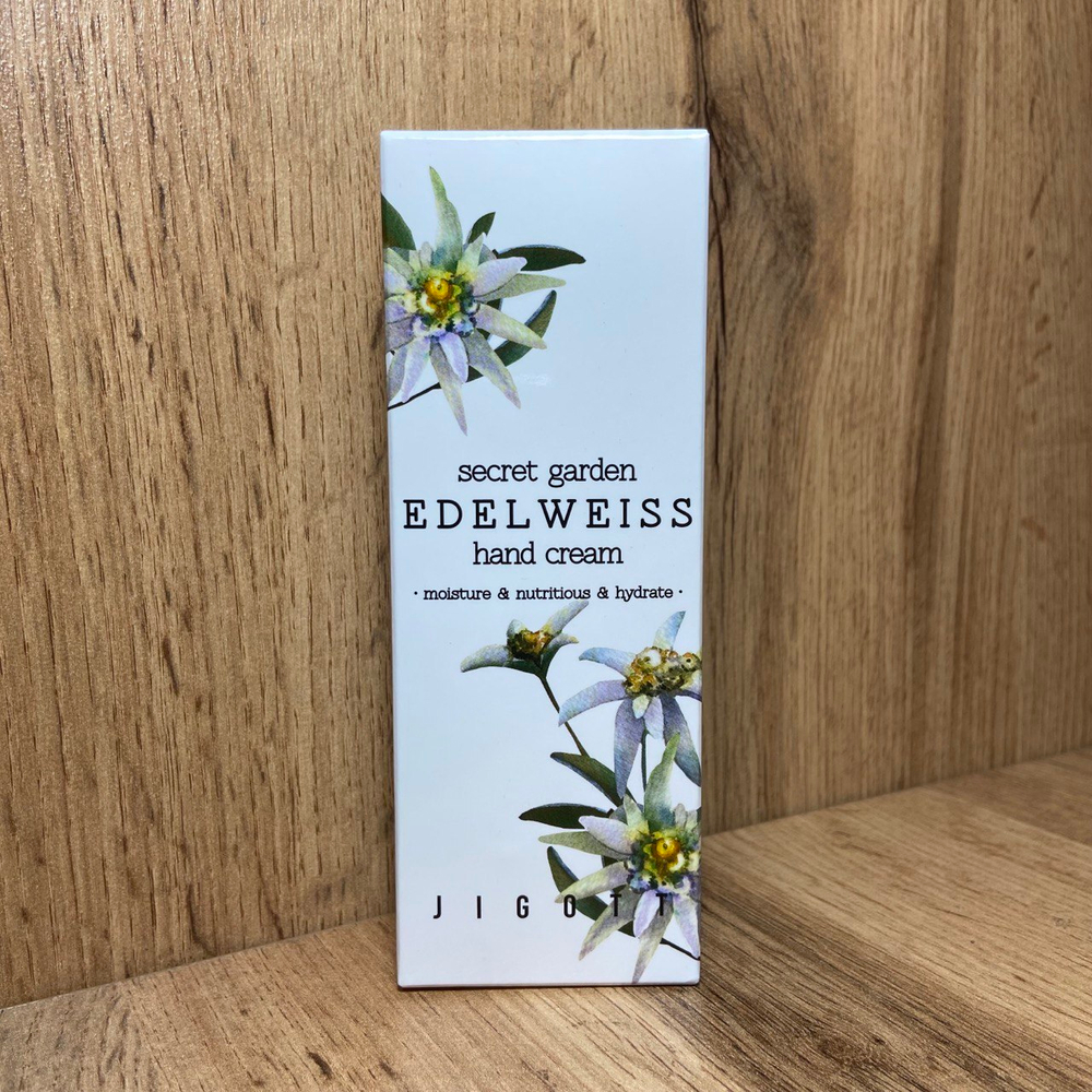 Крем для рук Jigott Garden Fresh Edelweiss Hand Cream с экстрактом эдельвейса 100 мл