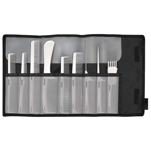 Набор расчесок Jaguar A-Line Ionic (9 шт, ионные, белые)