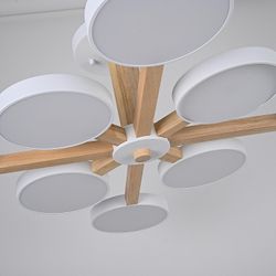 Люстра на штанге Imperiumloft TURNA White TURNA-B01