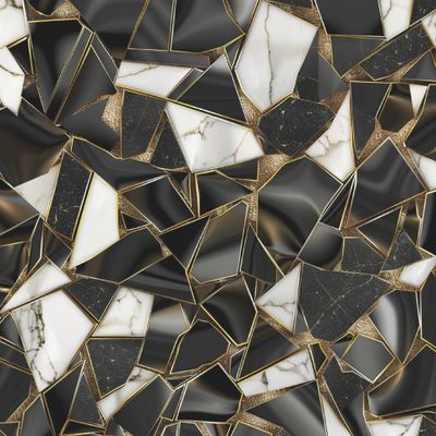 Плитка с поталью