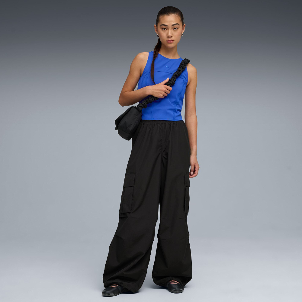 PUMA Женские кроссовки-балетки Speedcat Satin, черный