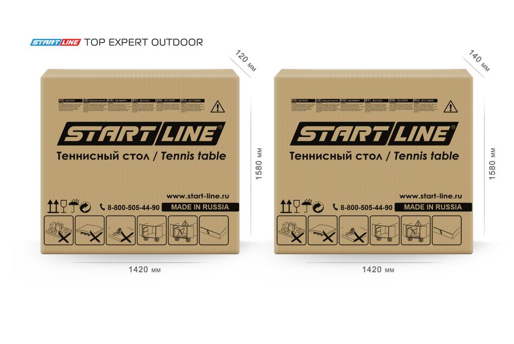 Стол теннисный GRAND EXPERT 4 Всепогодный Black