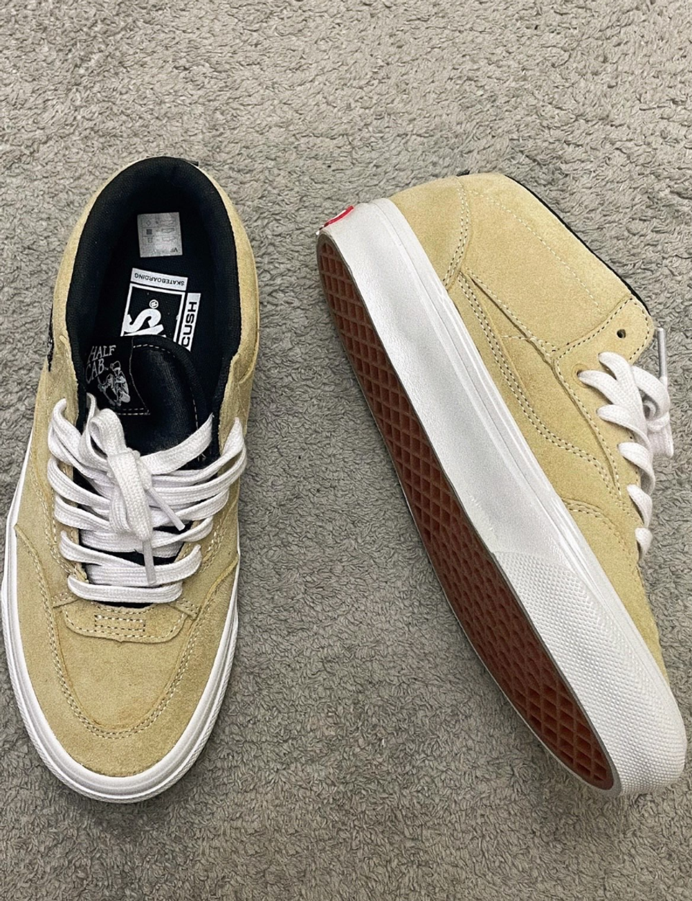 Кеды Vans Half Cab Skate 'Taupe' VN0A5KYATUP