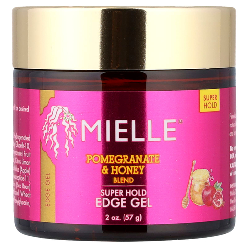 Mielle, Super Hold Edge Gel, смесь граната и меда, 57 г (2 унции)