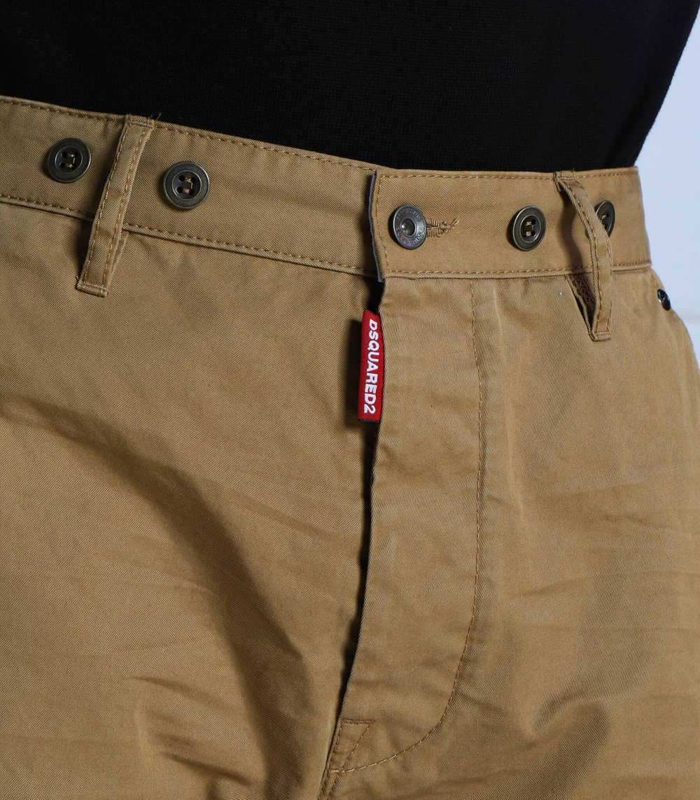 штаны карго work combat Dsquared2 - бежевый(S71KB0492 S41794)