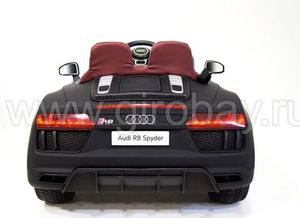 Детский электромобиль River Toys AUDI R8 черный