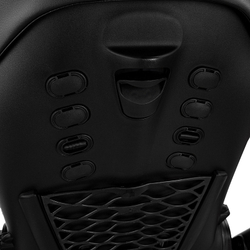 Детская коляска Roan Esso 2025 Кожа 3 в 1 с автокреслом Tutis Elo Lux Black ESSK/210/1 Black /Black/руч.Тем.коричневый