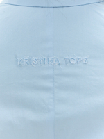 Рубашка приталенная REBEL голубая