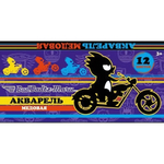 Акварель медовая "Bad BadtzMaru" 12 цветов, без кисти (Центрум)