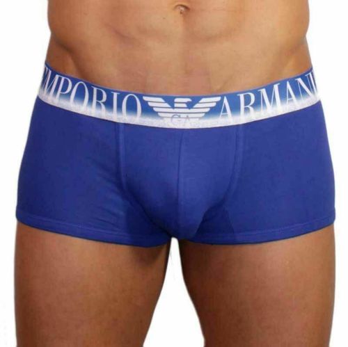 Мужские трусы боксеры Emporio Armani Blue Boxer