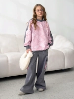 Костюм для девочки на осень, свитшот и штаны