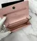 Сумка-кошелек Chanel Wallet On A Chain светло-розовый