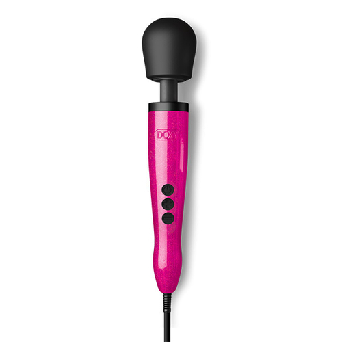 Розовый вибратор-вонд 37см Doxy Die Cast Massage Wand Hot Pink