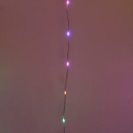 Гирлянда для дома ЗАНАВЕС «Magnificent» ш3* в2,8 м 280 ламп LED, прозрачн.пров, более 8 реж, с пультом Д/У на подвесах, IP-20, RG/RB (USB)