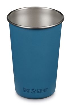 Набор одностенных стаканов Klean Kanteen Steel Pint 16oz (473 мл) Partake - 4 шт