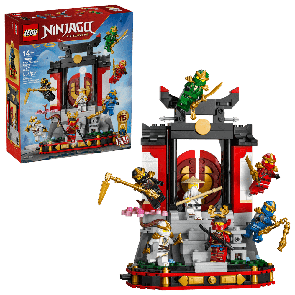 Конструктор LEGO Ninjago 71866 Ninja Character Display 15th Anniversary