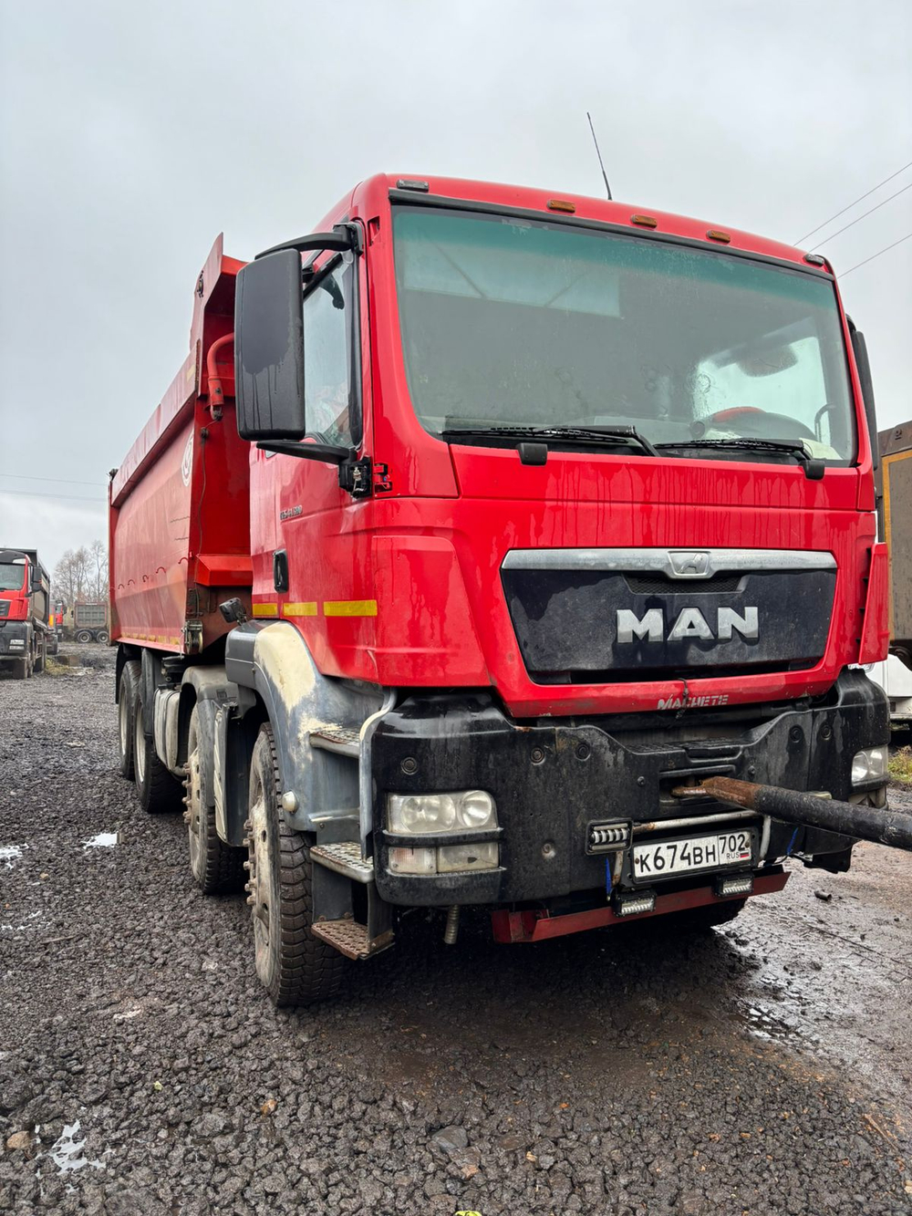 Бецема БЦМ-59 на шасси MAN TGS 8x4 Самосвал БЦМ-59 (Дизельный, 10,5 л, 441 л.с., МТ)