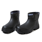 ENGMARSS Rain Boots Unisex Black