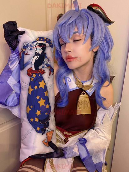 Мини дакимакура Солнце (Сандроп) и Луна (Мундроп) из ФНАФ Пять ночей с Фредди арт. M0857, 60х20 см