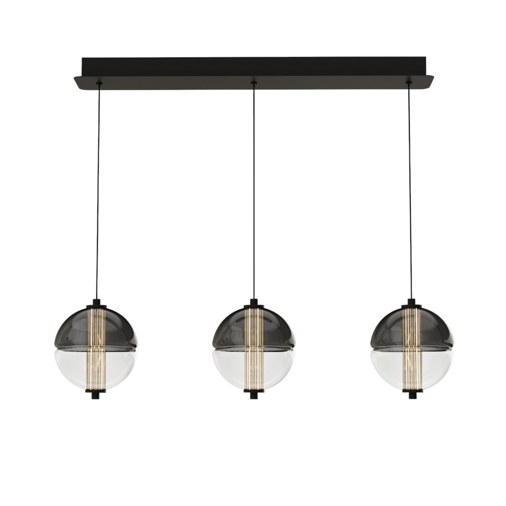 Подвесной светильник MD24022079-3B black/smoky