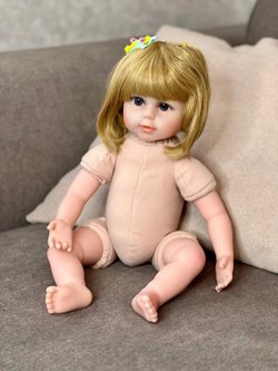 Кукла Реборн мягконабивная 48см в пакете (FA-075)