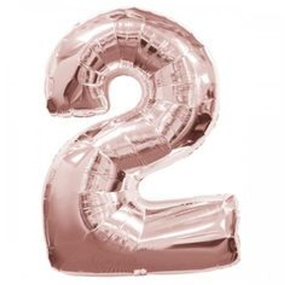 Цифра "2" (цвет на выбор) 1 шт