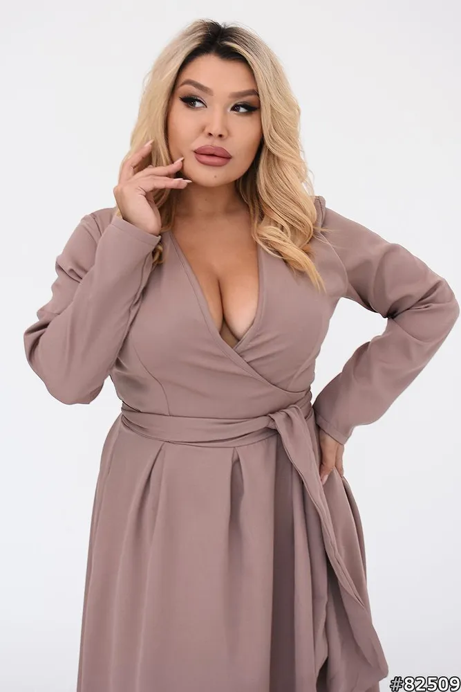 Платье 8657-мокко Minova