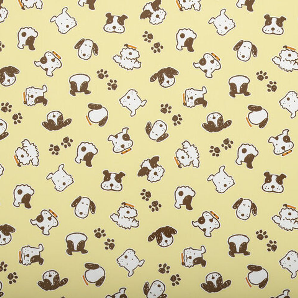 Бумага упаковочная "Funny Animals", 70x100 см, 10 дизайнов ассорти, ЗОЛОТАЯ СКАЗКА, 591917