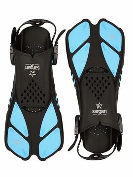 Ласты регулируемые Sargan Легкие размер 41-46 голубой