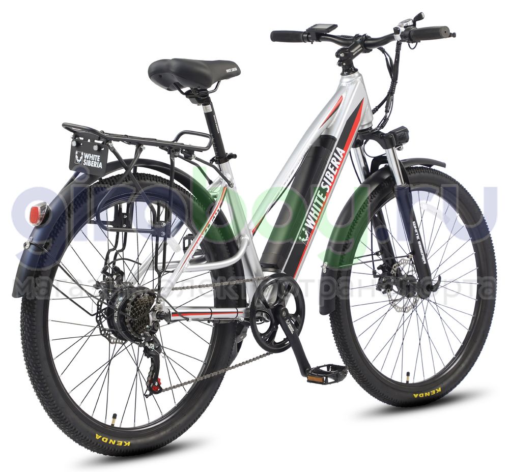 Электровелосипед WHITE SIBERIA CAMRY LIGHT 36V/11A 500W Silver Winter (Серебро)  фото 2 Электровелосипед WHITE SIBERIA CAMRY LIGHT 36V/11A 500W Silver Winter (Серебро)  фото 2 фото №3
