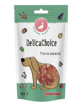 DelicaChoice Лакомство для собак "Утка на шпажках"