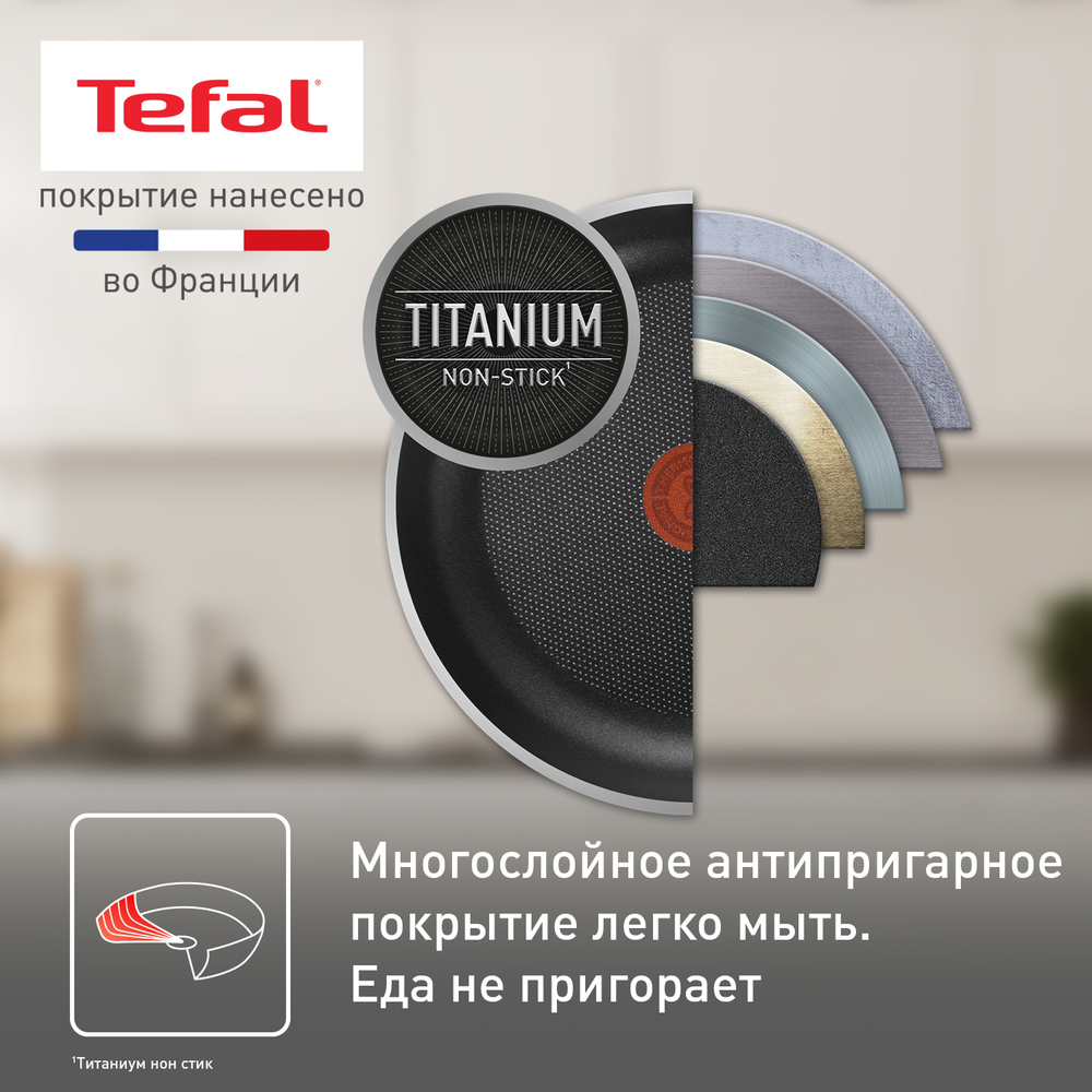 Сковорода Tefal Easy Plus 28 см 04237128