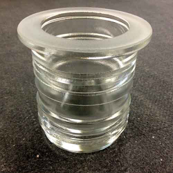 Линза Френеля 372 бесцветная - стекло прозрачное для судового сигнально-отличительного огня 372ЛВ