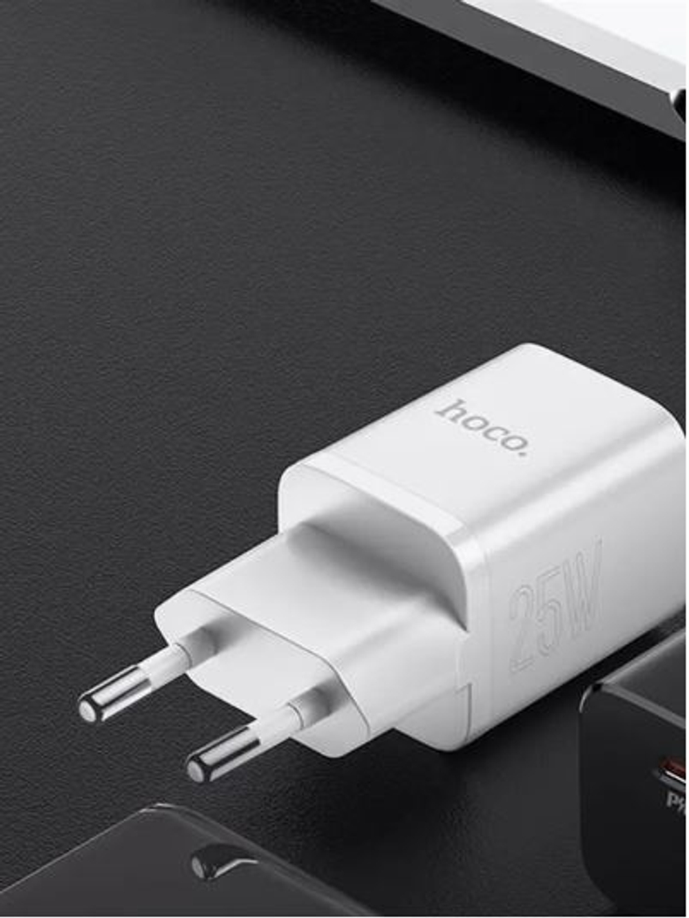 Сетевое зарядное устройство HOCO N19 1Type-C 25W 3A QC2.0/QC3.0