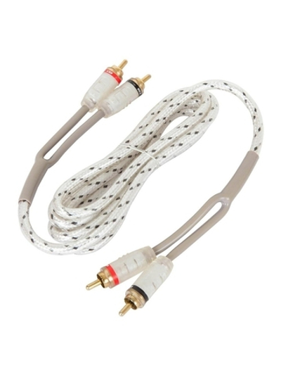 Межблочный кабель Kicx FRCA18 2RCA-2RCA; 1,8 метра