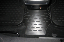 Коврики Standard, в салон SEAT Altea Freetrack 2007-2009, 4 шт. (полиуретан, чёрные) Element.NLC.44.06.210
