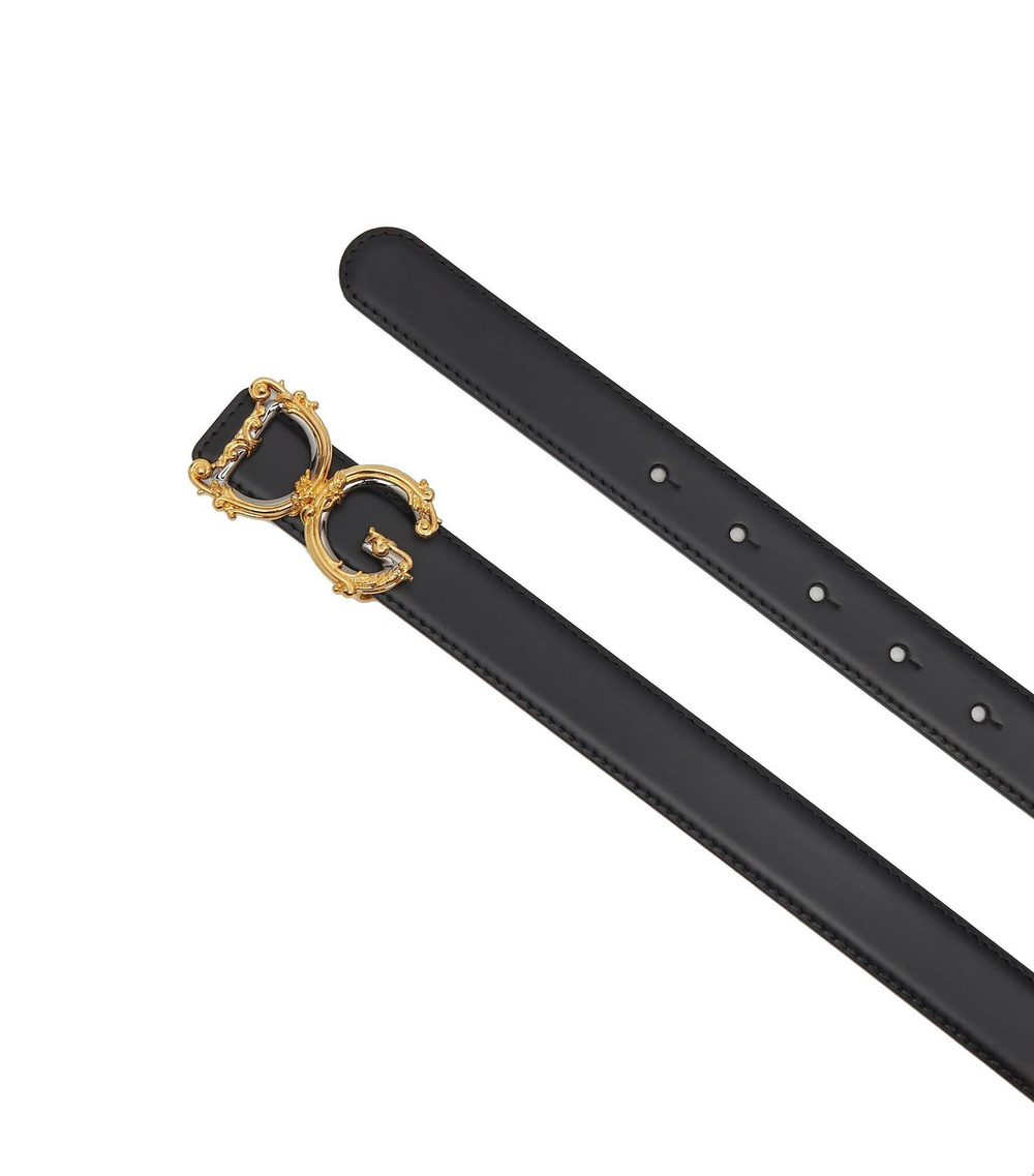 кожаный ремень Dolce & Gabbana - черный(BE1348 AZ831)