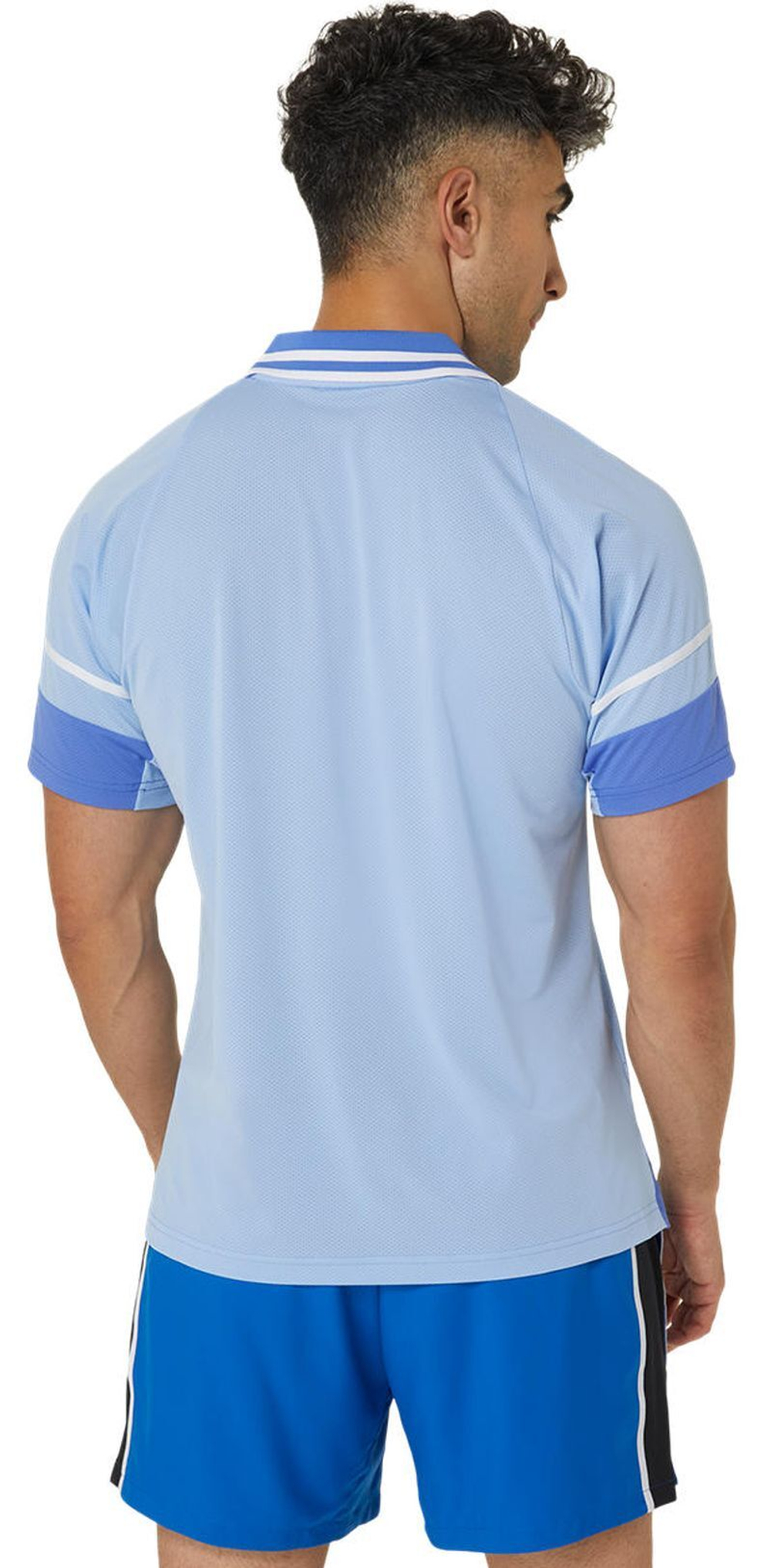 Мужское теннисное поло Asics Match Actibreeze Polo Shirt - сапфир