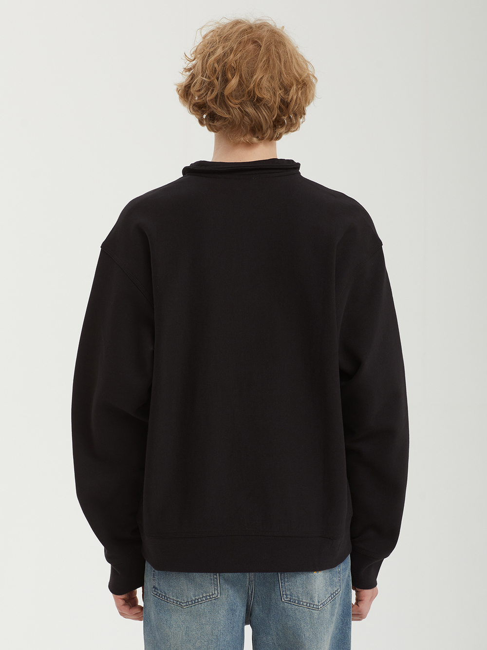 Мужская Толстовка Half Zip American Script