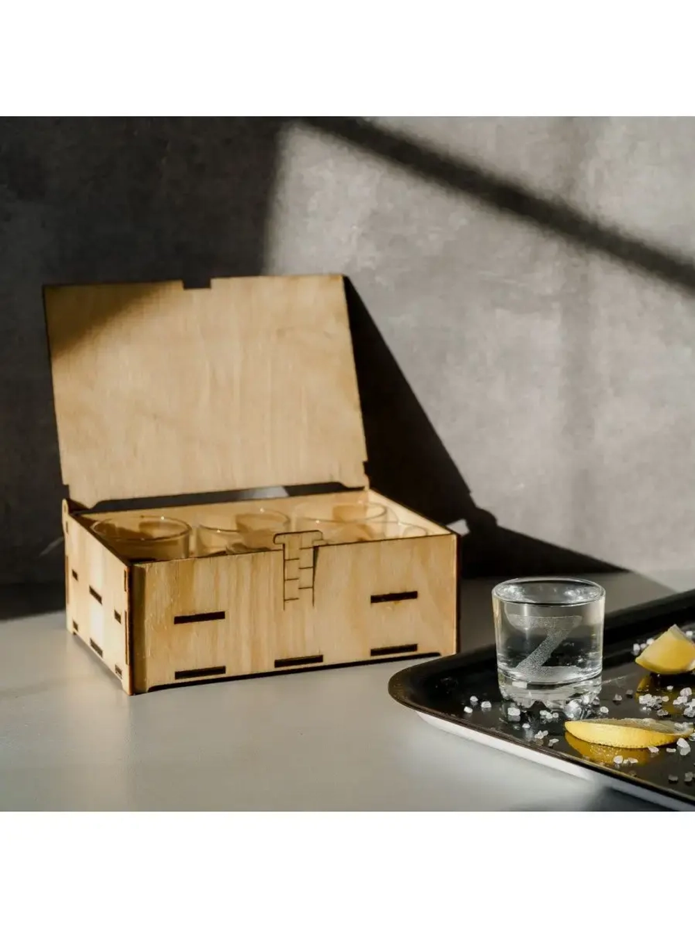 Набор рюмок "Z" 6 штук в подарочной коробке