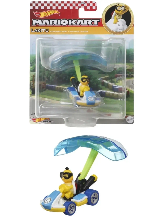 Машинка MarioKart Хот Вилс Lakitu GVD30 HDB45