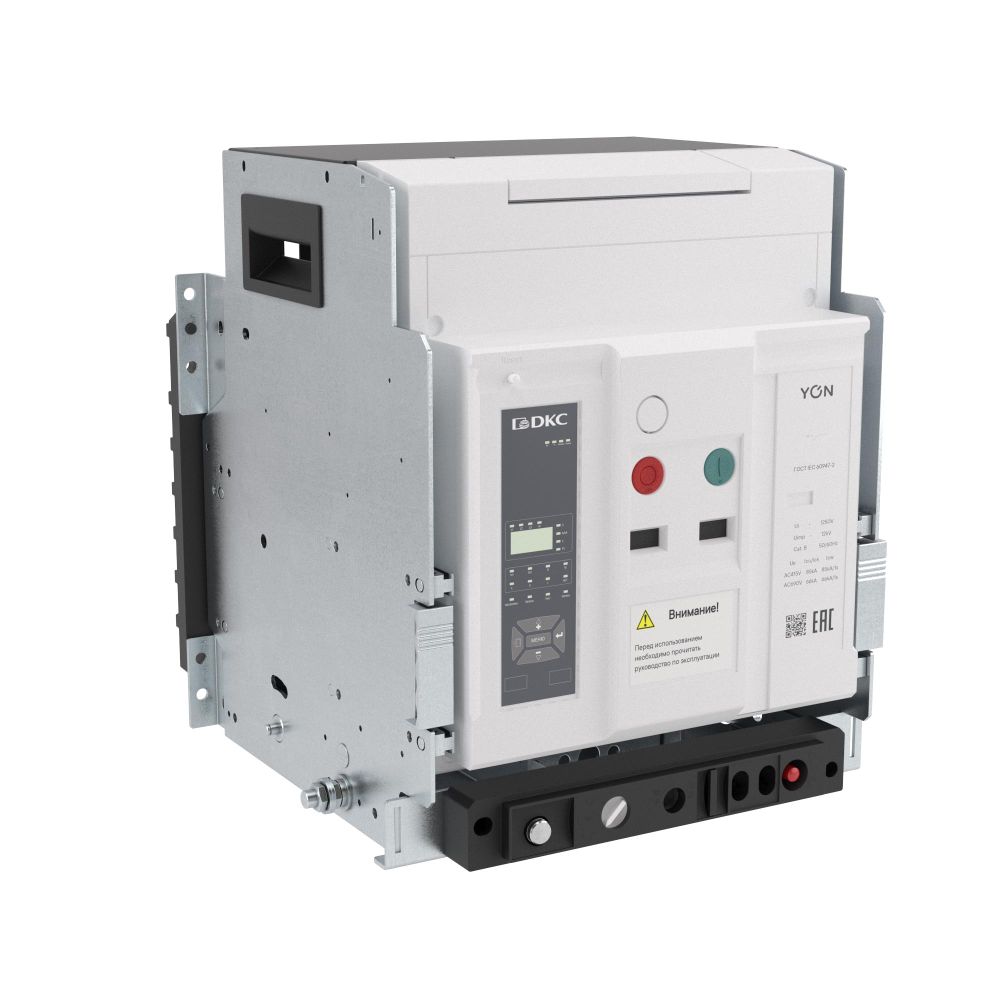 Воздушный автоматический выключатель YON pro ANX10H 3P 1000 А 85 кА, типоразмер N, расцепитель ETA, выкатной, горизонтальное подключение, управление 220 В AC