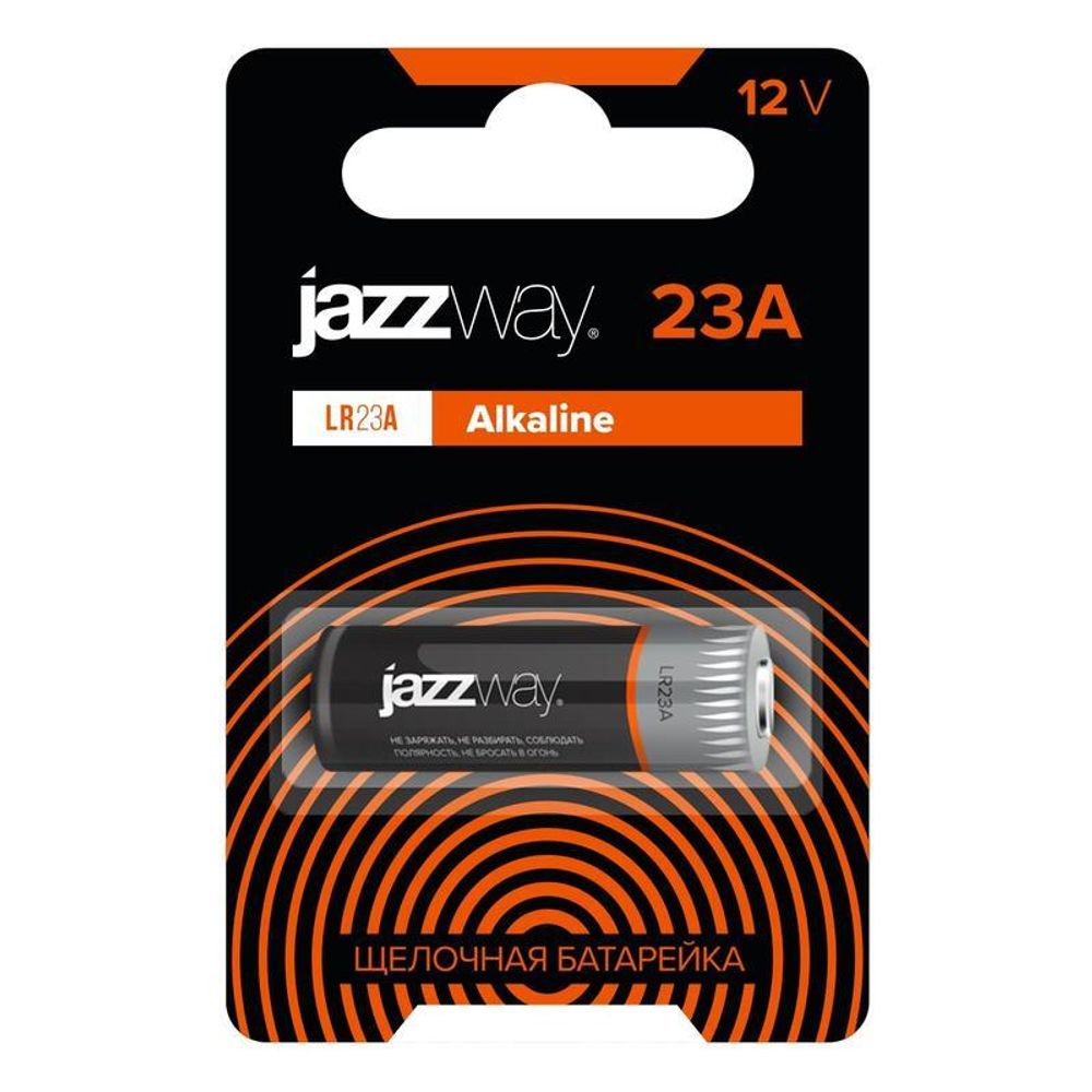 Элемент питания алкалиновый LR23A 12В Alkaline для пультов сигнализаций JazzWay 2852649 Элемент питания алкалиновый LR23A 12В Alkaline для пультов сигнализаций JazzWay 2852649