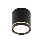 DK4016-BK Светильник накладной IP 20, 5 Вт, LED 3000, черный, алюминий/акрил