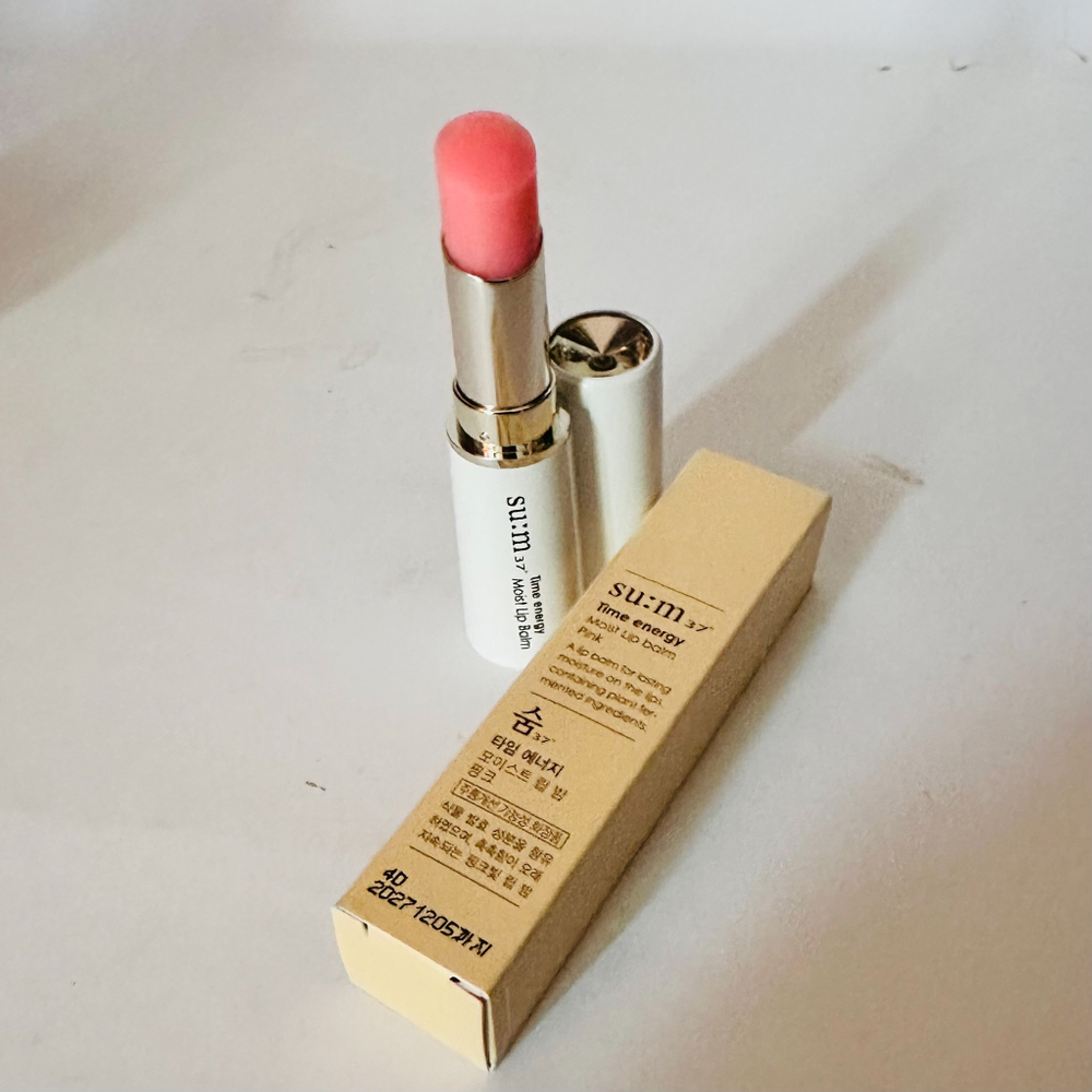 Бальзам для губ SU:M 37 Time Energy Moist Lip balm pink.