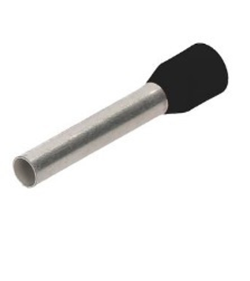 Наконечник-гильза 25 кв.мм*16 мм  черный UNIEL