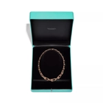 Колье из розового золота 18k,Tiffany 💠Hard Wear Gradueted link. Единственное в наличии