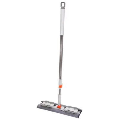 Швабра Gray с двумя насадками из микрофибры 37*12*120