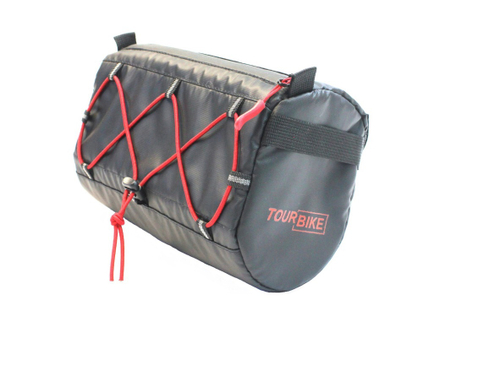 Велосумка на руль, р-р 23х14см, черный. Серия CITY. TOURBIKE